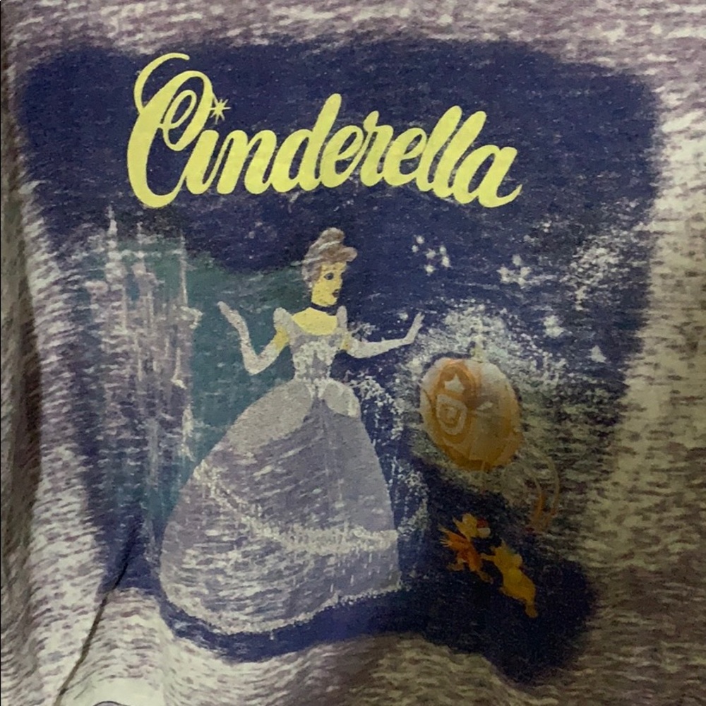 Long sleeve, purple Cinderella shirt